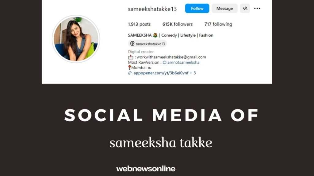 Sameeksha social media